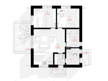 Mājas projekts Atas