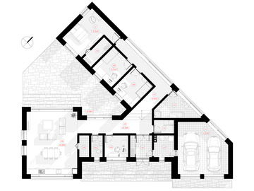 Mājas projekts Hubertas