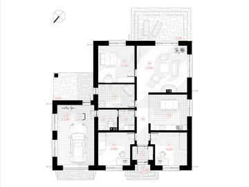Mājas projekts Neda